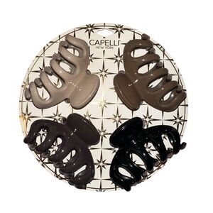 Capelli New York Hair Claw Clip Set
